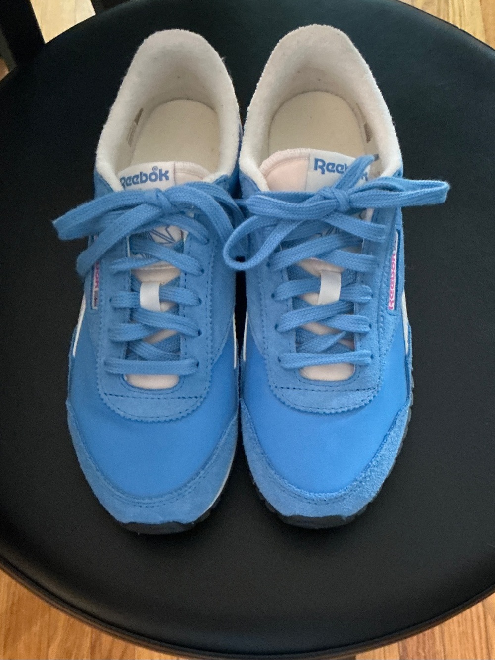 Reebok Sky Blue Lace-Up Sneakers